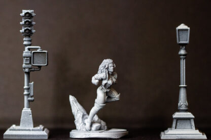 Absorbing Woman with 35mm base