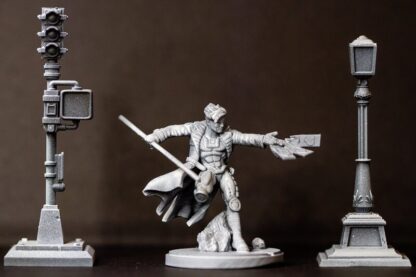 Kinetic Man with 35mm base
