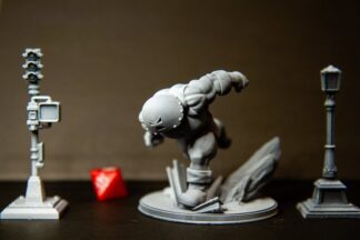 Bulldozer de C27 Collectibles 65 mm base