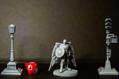 Falcon - New Captain America de Trident Studio avec sa base 35mm