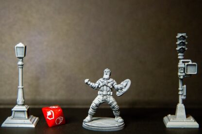 Red Daddy de Trident Studio avec sa base 35mm