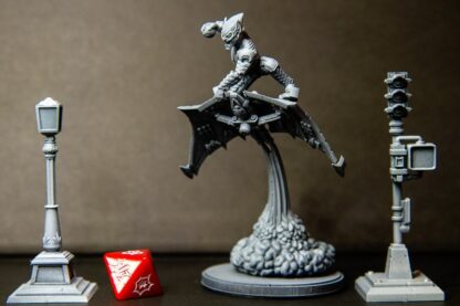 Green Goblin de Trident Studio avec sa base 50mm