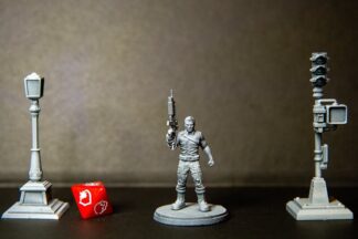 Winter Soldier (3 variantes) de Trident Studio avec sa base 35mm