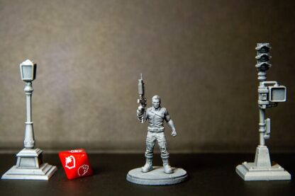 Winter Soldier (3 variantes) de Trident Studio avec sa base 35mm