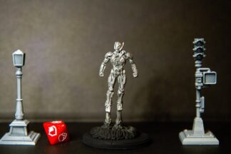 Ultimatron de Trident Studio avec sa base 50mm
