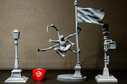 Man the spider de Trident Studio avec sa base 35,40 ou 50 mm