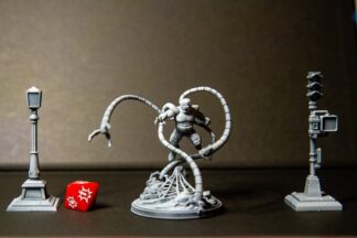 Dr Calamari with 50mm base