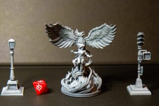 Hot Wings with 50mm base