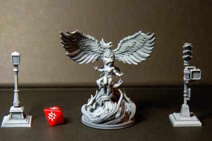 Hot Wings with 50mm base