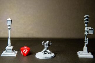 Honey Badger de Trident Studio avec sa base 35mm (2 variantes)
