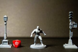 Blackbolt de Legion Ministaures  avec base 35 mm