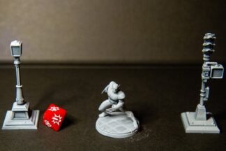Serval de Legion Ministaures  avec base 35 mm