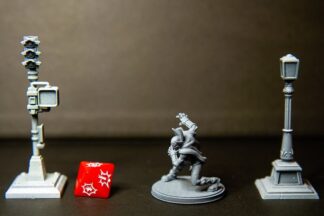 Night Dubstepper de c27 collectibles avec sa base 35mm