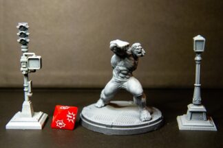 Colère verte de Wicked sur base 65 mm