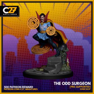 TheOddSurgeon de c27 avec sa base 50 mm