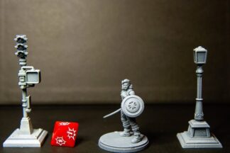Captain Carter (4 variantes) de Trident Studio avec sa base 35mm