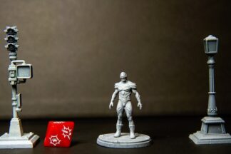 Cyclope Force Phoenix de Legion Miniatures  avec base 35 mm