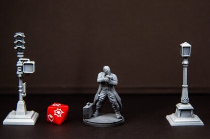 Nick Fury de Trident Studio avec sa base 35 mm (3 variantes)