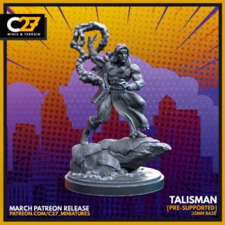 Talisman de c27 avec sa base 35 mm