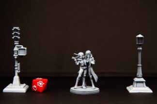 Gambit & Malicia St Valentin de Trident Studio avec sa base 35mm
