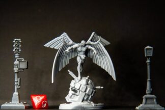 Archangel de Trident Studio avec sa base 50mm