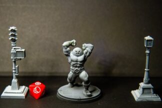 Unstoppable Colossus de Trident Studio avec sa base 50mm ou 65 mm