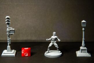 Cyclope de Trident Studio avec sa base 35mm (4 variantes dont Phoenix Force)