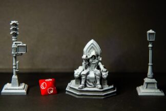Dr Doom de Trident Studio avec sa base 54 mm