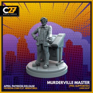 murderville master de c27 avec sa base 35 mm
