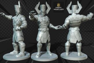 Galactus de Legion avec sa base 65mm