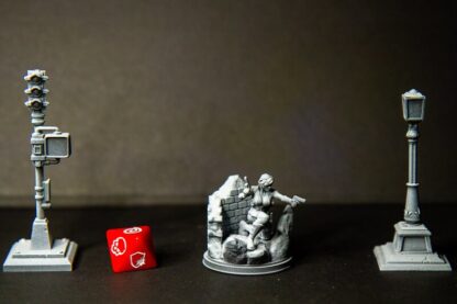 Lady Luck de c27 avec base 35mm (2 variations)