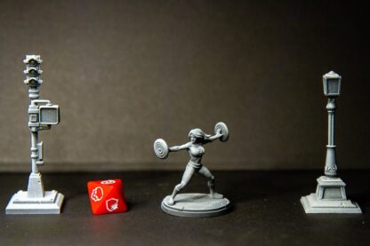 Invisible Woman de Trident Studio avec sa base 35mm
