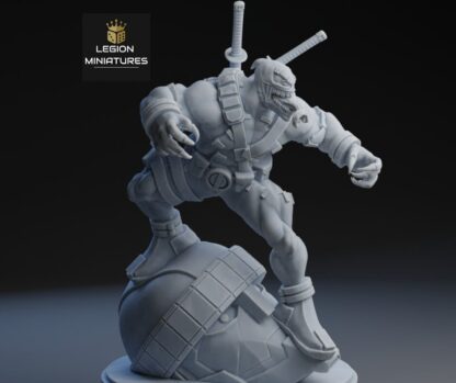 Deadpool Venom de Legion avec sa base 50mm
