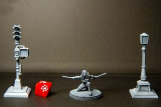 Mockingbird de Trident Studio avec sa base 35 mm