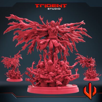 Dr Strange zombie de Trident Studio avec sa base 50mm