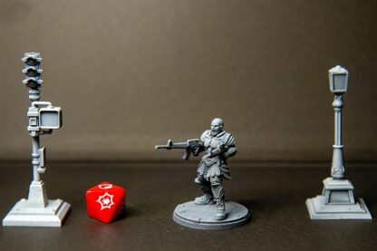 Skurge de Trident Studio avec sa base 35mm