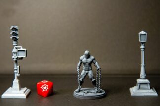 Luke Cage de Trident Studio avec sa base 35 mm