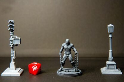 Luke Cage de Trident Studio avec sa base 35 mm