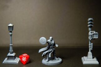 Mordo de Trident Studio avec sa base 35mm