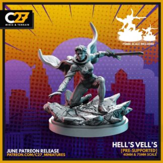 Hell's Vell's de c27 avec base 35mm