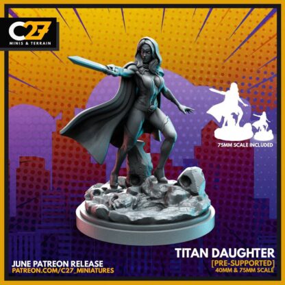Titan daughter de c27 avec base 35mm