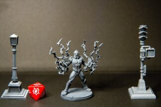 Nova de Trident Studio avec sa base 35mm ou 73 mm