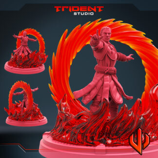Dr Strange de Trident Studio avec sa base 50mm
