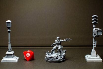 Star Lord de c27 collectibles avec sa base 35mm
