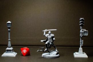 Black Knight de Legion avec sa base 35mm