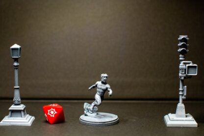 Speedball de Legion avec sa base 35mm