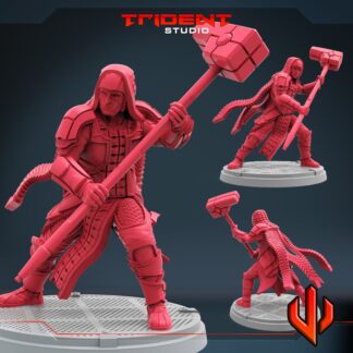 Ronan the accuser de Trident Studio avec sa base 50 mm  (2 variantes)