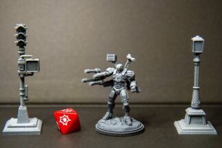 Rhode Warrior aka Warmachine de c27 avec base 35mm