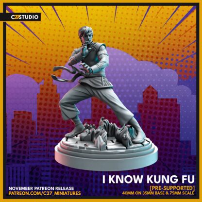 I know kung-fu aka Shang Shi de c27 avec base 35mm