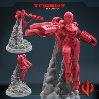 Iron Heart de Trident Studio avec sa base 35 mm